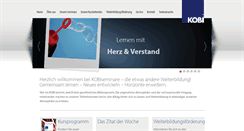 Desktop Screenshot of kobi.de