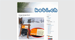 Desktop Screenshot of kobi.ch