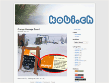 Tablet Screenshot of kobi.ch